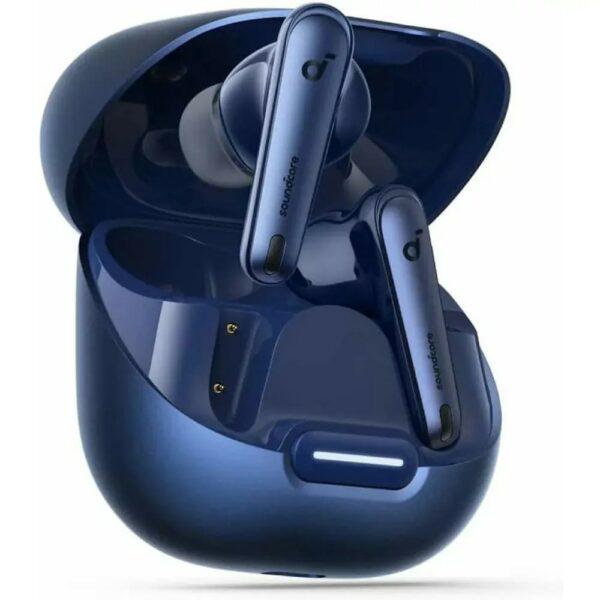 Casti In-ear Soundcore Liberty 4 NC, Wireless, noise-canceling, Albastru