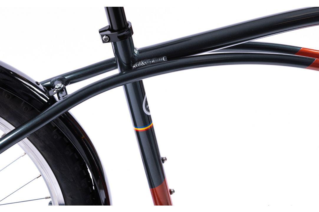 PEGAS STRADA 1 26'' ALUMINIU 3S CUPRU GRI - imagine 6