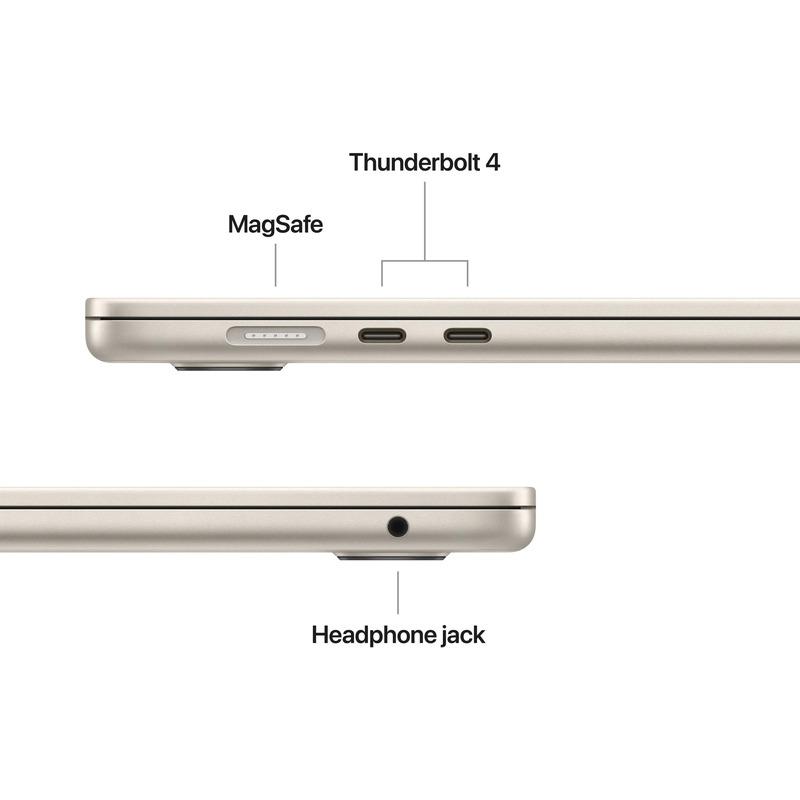 MacBook Air 15.3" Retina/Apple M5 (CPU 10-core, GPU 10-core, NeuralEngine16-core)/24GB/512GB - imagine 4