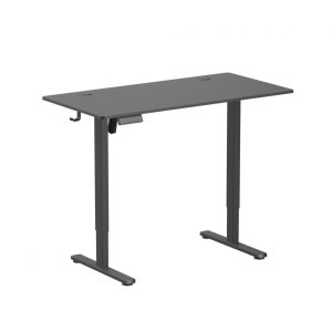 Birou Ascend cu reglare inaltime electric, negru, 1200x600x730~1180 mm, Capacitate