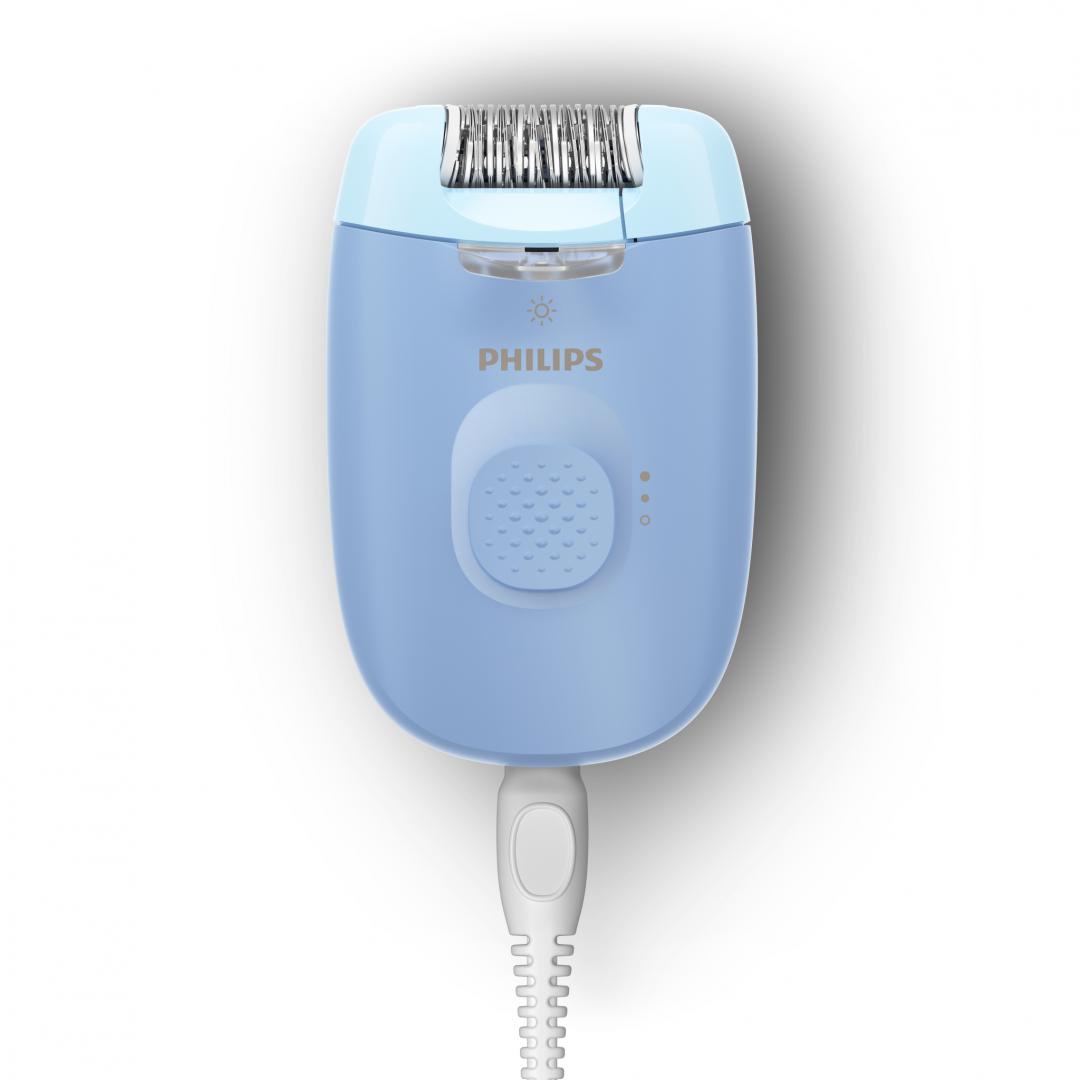 Epilator cu fir PHILIPS Seria 4000 BRE247/00, 2 viteze, 4 - imagine 3