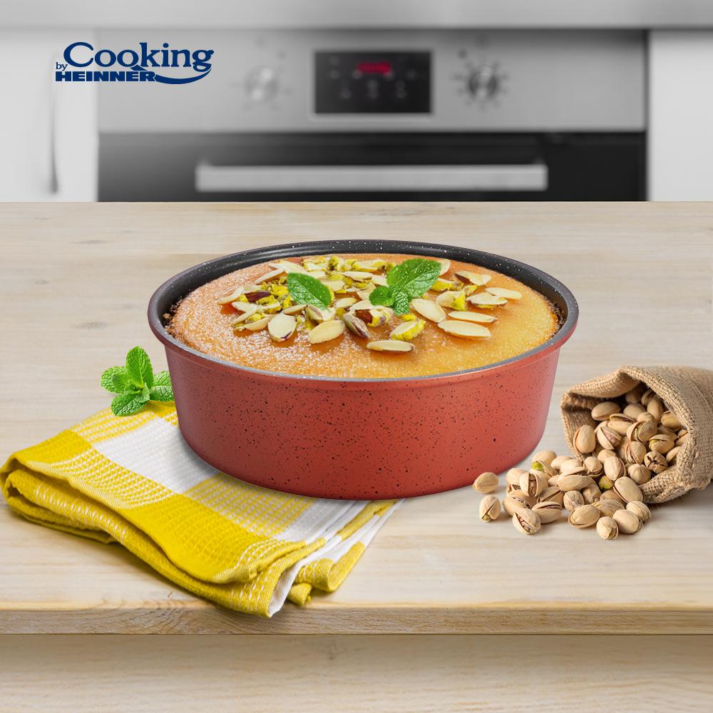 TAVA ROTUNDA ACOPERIRE CERAMICA 30x10 CM, ANCA, COOKING BY HEINNER - imagine 4