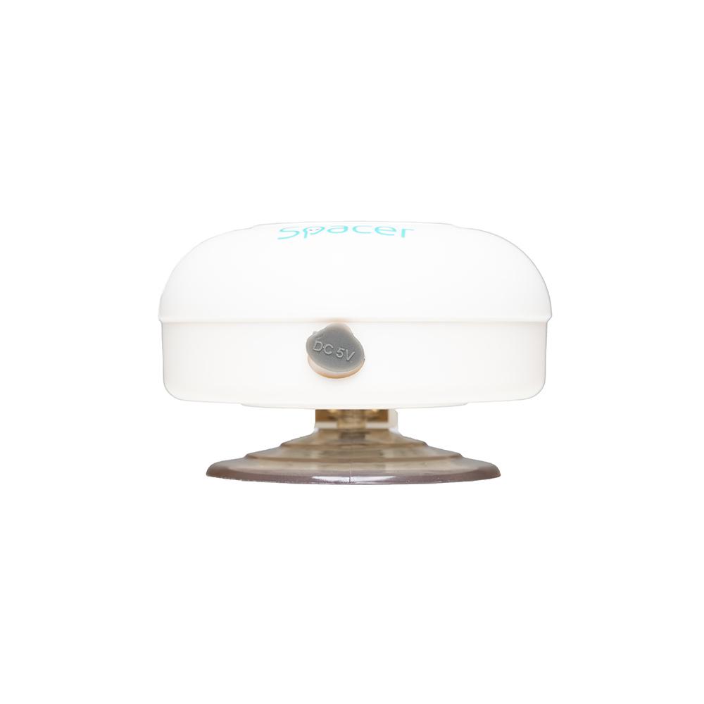 Boxa Spacer DUCKY-WHT portabila, 3W RMS, control volum, acumulator 300mAh, - imagine 3