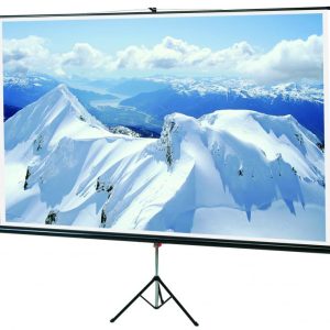 Ecran de proiectie cu trepied Sopar Superior, manual, podea, 240cm