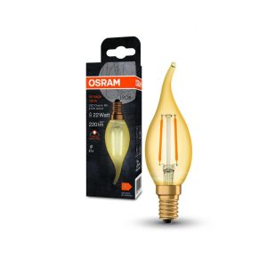 Bec LED Osram Vintage 1906 CLAS BA, E14, 2.5W (22W),