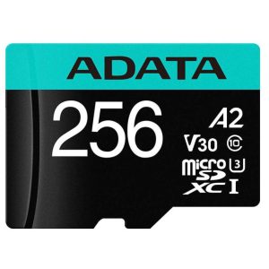 Card de Memorie MicroSDXC Adata 256GB, Adaptor SD, Class 10