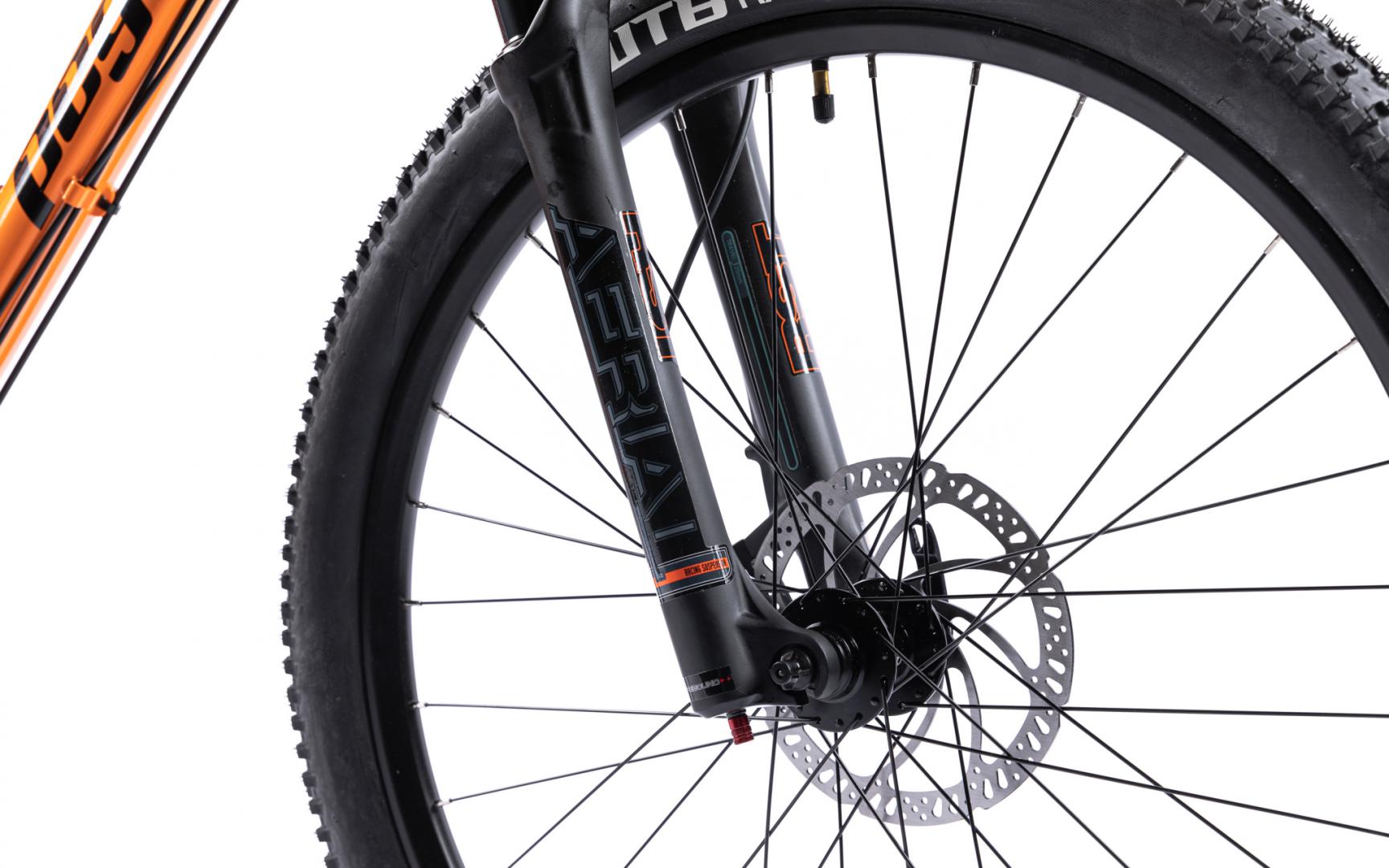 Bicicleta MTB Pegas DRUMET PRO S 27.5'' PORTOCALIU PERSIMMON - imagine 13