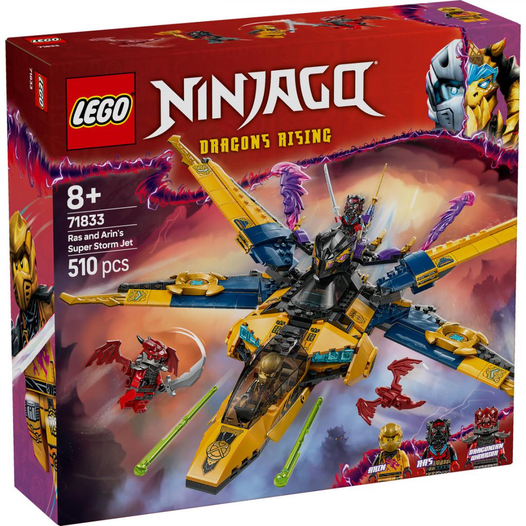 SUPERAVIONUL CU REACTIE AL LUI RAS SI ARIN, LEGO 71833 - imagine 4