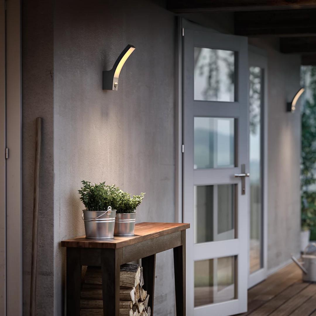Aplica LED pentru exterior cu senzor de miscare Philips SPLAY, - imagine 3