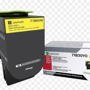 Toner Lexmark 71B0040, Yellow
