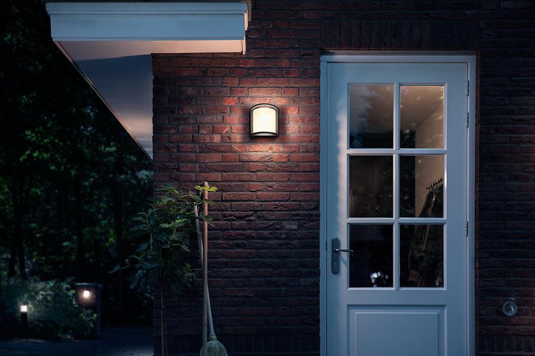 Aplica LED pentru exterior Philips Samondra, 12W (83W), 1200 lm - imagine 4
