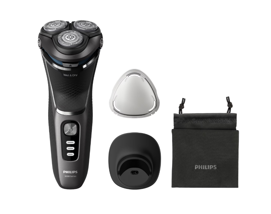 Aparat de ras PHILIPS Shaver Seria 3000 S3343/13, Barbierit umed