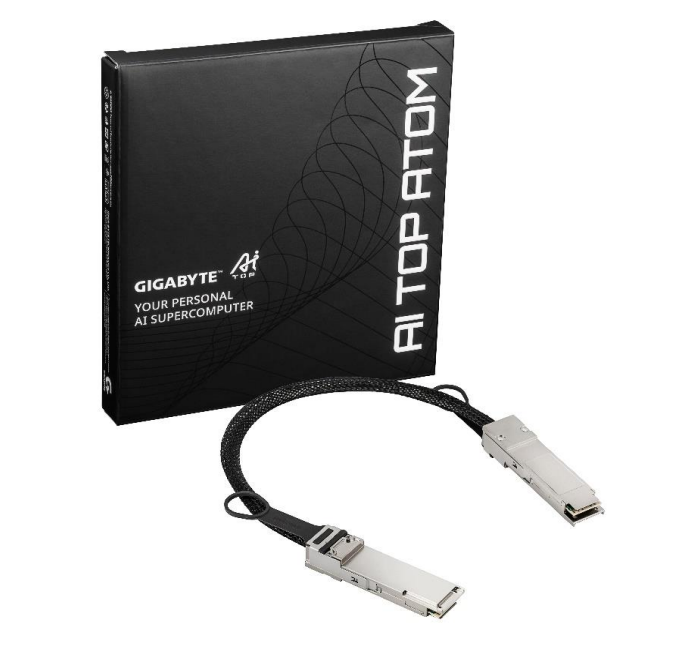 cABLU GIGABYTE Type SFP112 400Gbps Speed 40cm