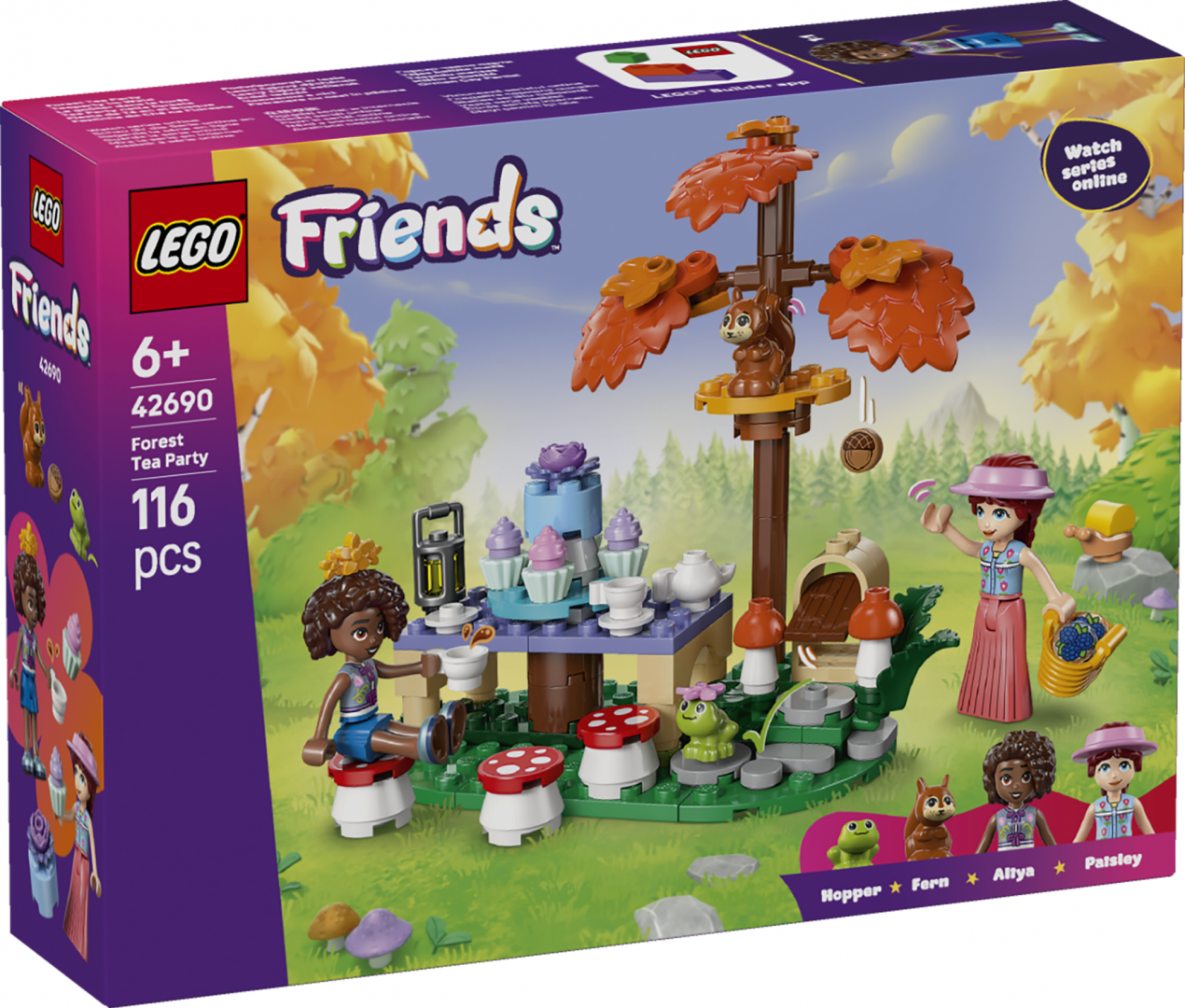 PETRECERE CU CEAI IN PADURE LEGO42690 - imagine 4