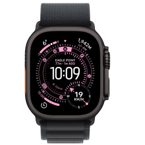 Apple Watch Ultra 3 GPS + Cellular 49mm Black Titanium Case with Black
