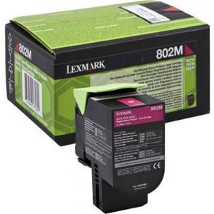 Toner LEXMARK 802ME, Magenta