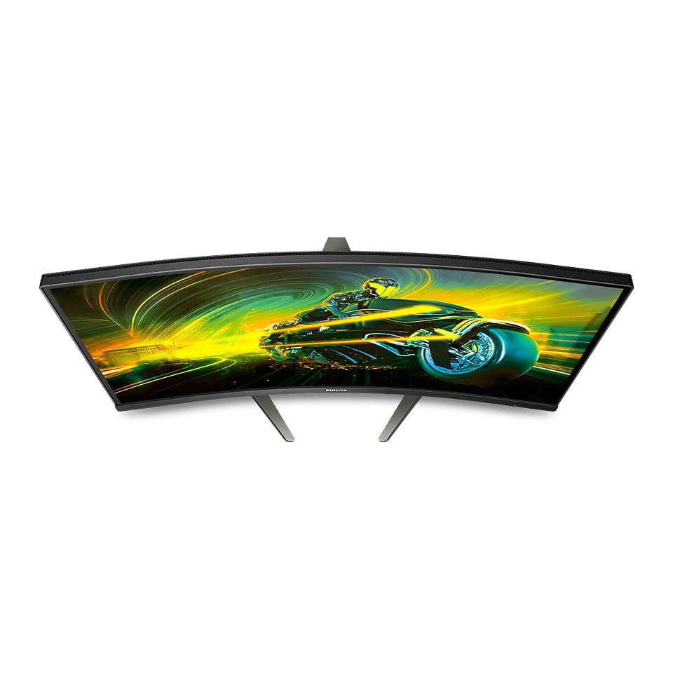 Monitor Consumer Philips 27M1C5500VL, 27", 2560 x 1440 pixeli, Black, - imagine 8