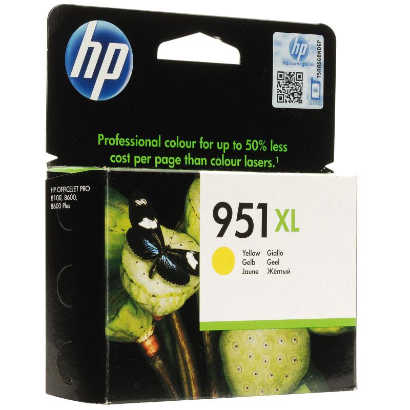 Cartus HP 951XL, Yellow