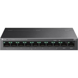 Switch TP Link, 10-Port 10/100Mbps Desktop Switch with 8-Port PoE+,
