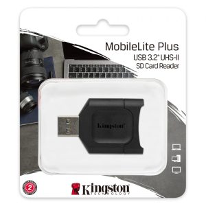 Card reader Kingston USB 3.2 Gen1 Connector: USB-A UHS-II ClassCompatible