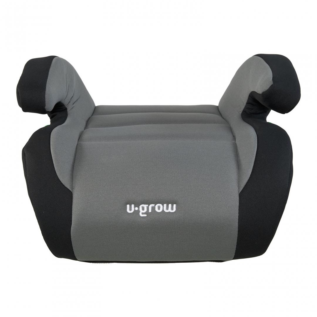 Inaltator auto 125-150, omologare R129 cu isofix , negru/gri, U-Grow - imagine 3