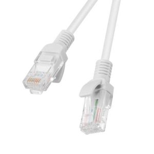 Patch cord Cat.5e UTP 1 m gri, Fluke Passed
