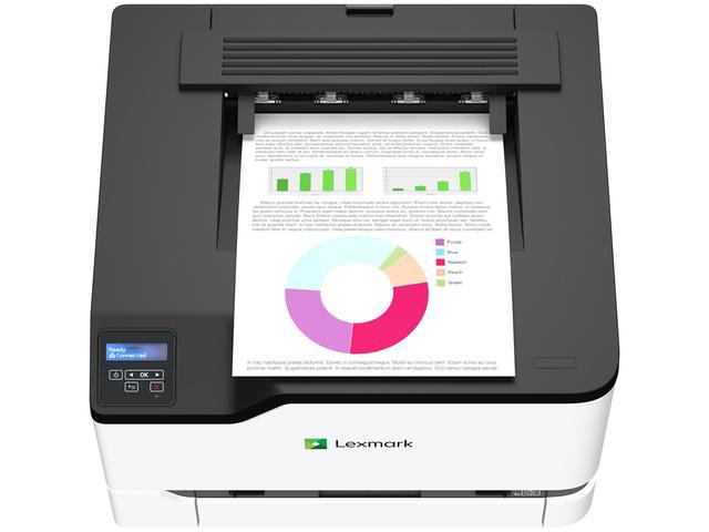 Imprimanta Laser Lexmark CS331dw, Color, format A4, USB + LAN - imagine 6