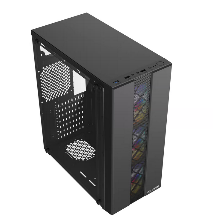 Carcasa PRO GAMING JAX, RGB, Mid Tower, Black - imagine 3