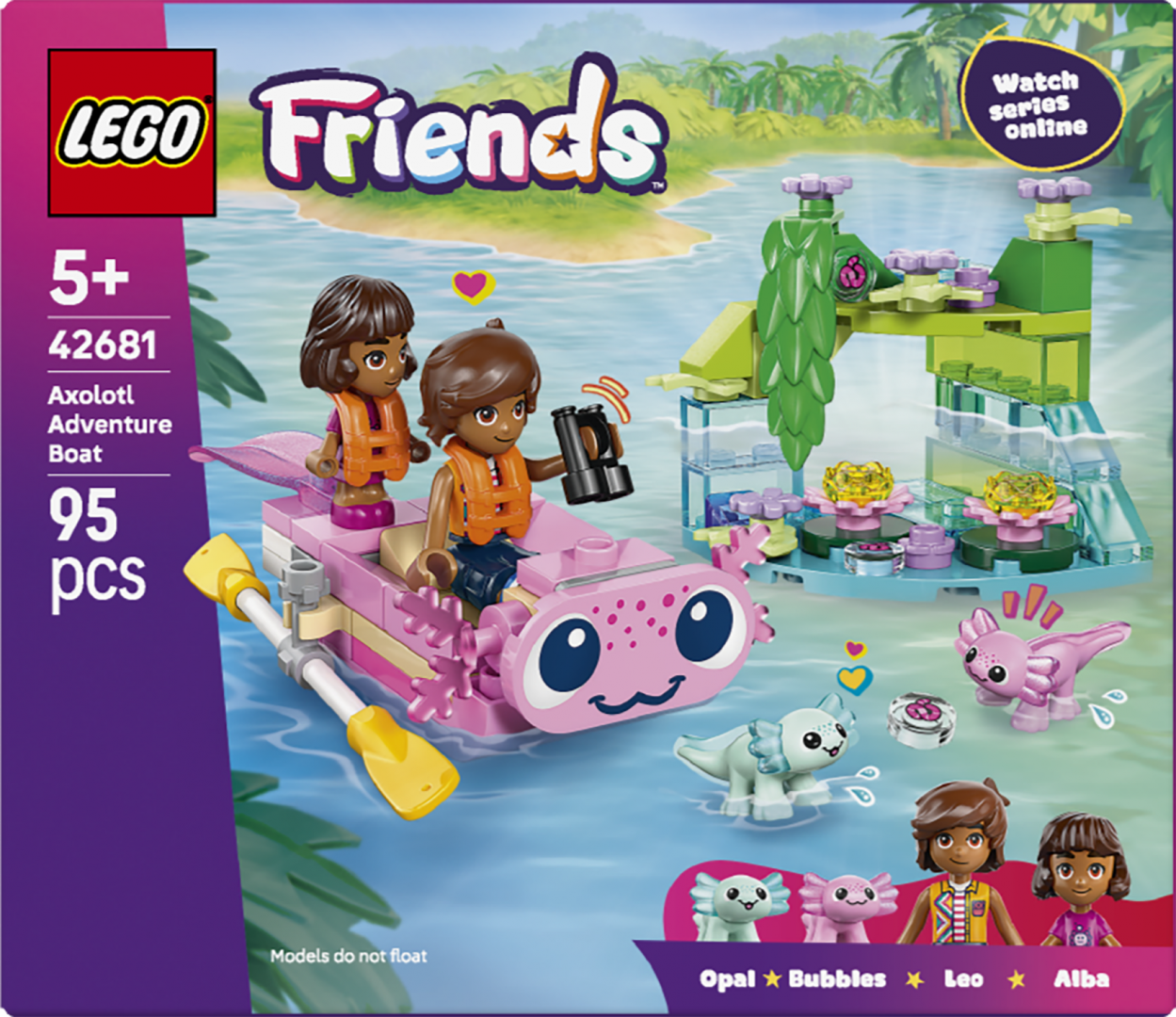 BARCA-AXOLOTL PENTRU AVENTURI LEGO42681 - imagine 3