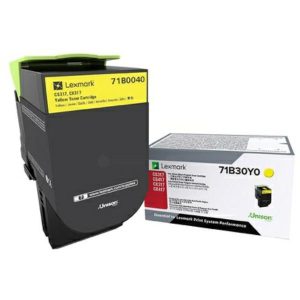Toner Lexmark 73B0040, Yellow