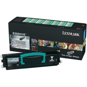 Toner Lexmark E352H11E, Black
