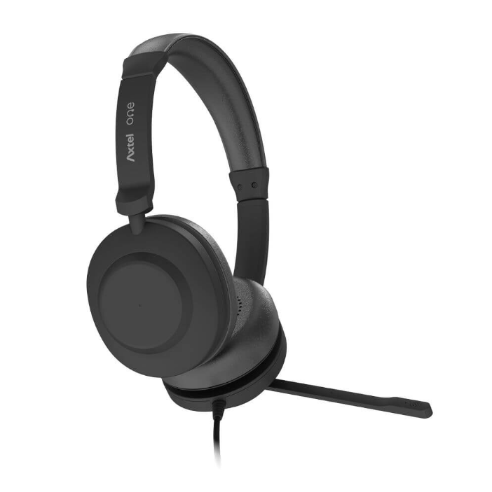 Casti Head-band AXTEL AXH-ONEUCD, Wired, Negru - imagine 3