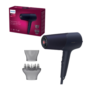 Uscator de par Philips BHD510/00, 2300W, tehnologie ThermoShield, ingrijire cu