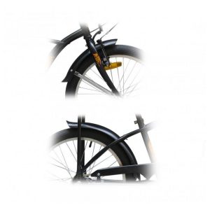 Aparatori Strada Mini 16 +suport, Negru