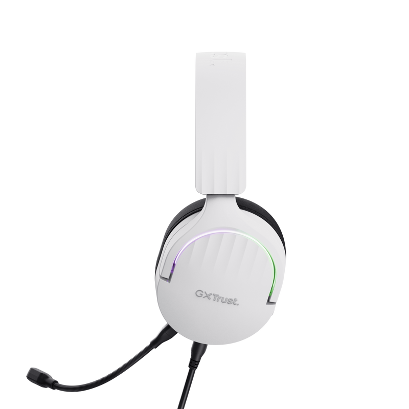Casti Head-band Trust GXT 490 FAYZO, Wired, alb - imagine 5
