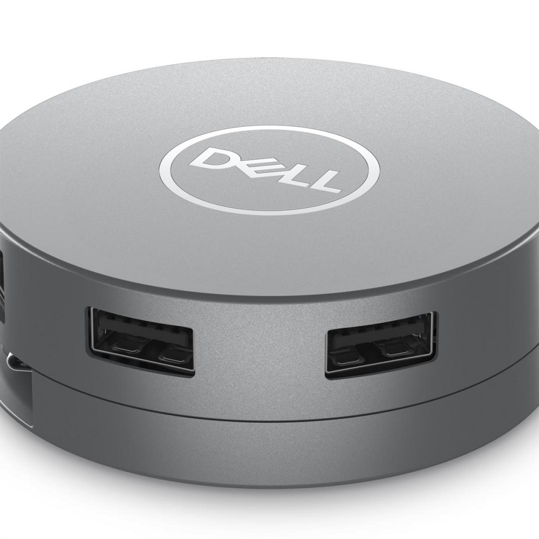Docking station DELL DA305, USB Type-C, 90W, Gri, 1 an - imagine 9