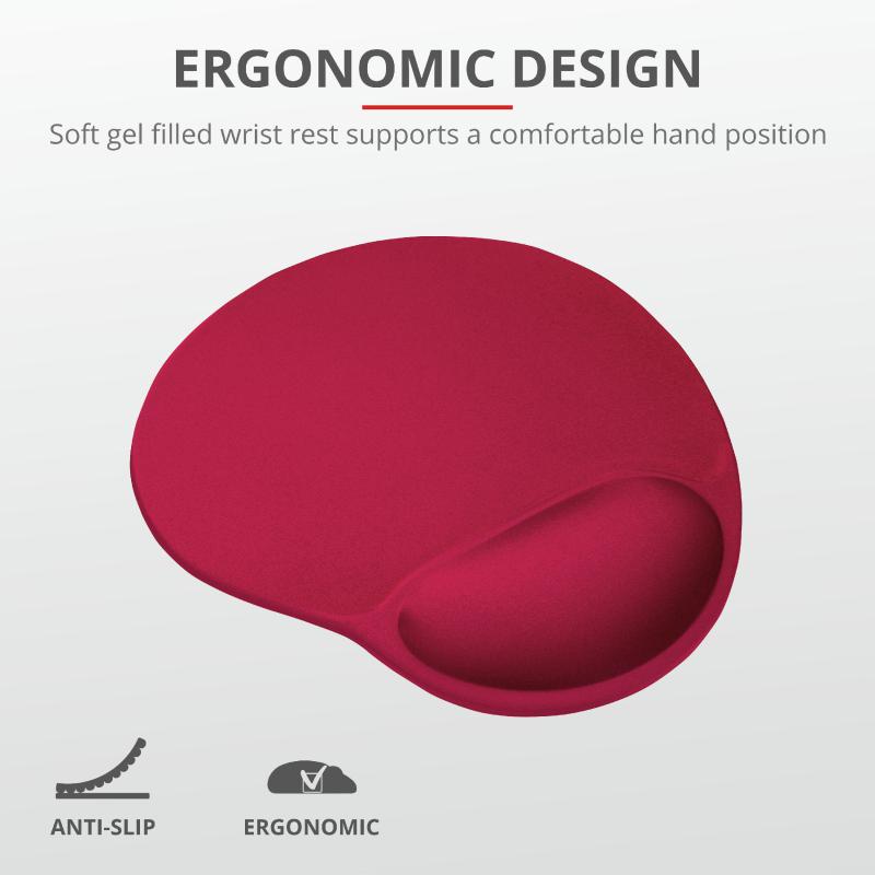 Mouse pad Trust BigFoot Mouse Pad, Small, red - imagine 5
