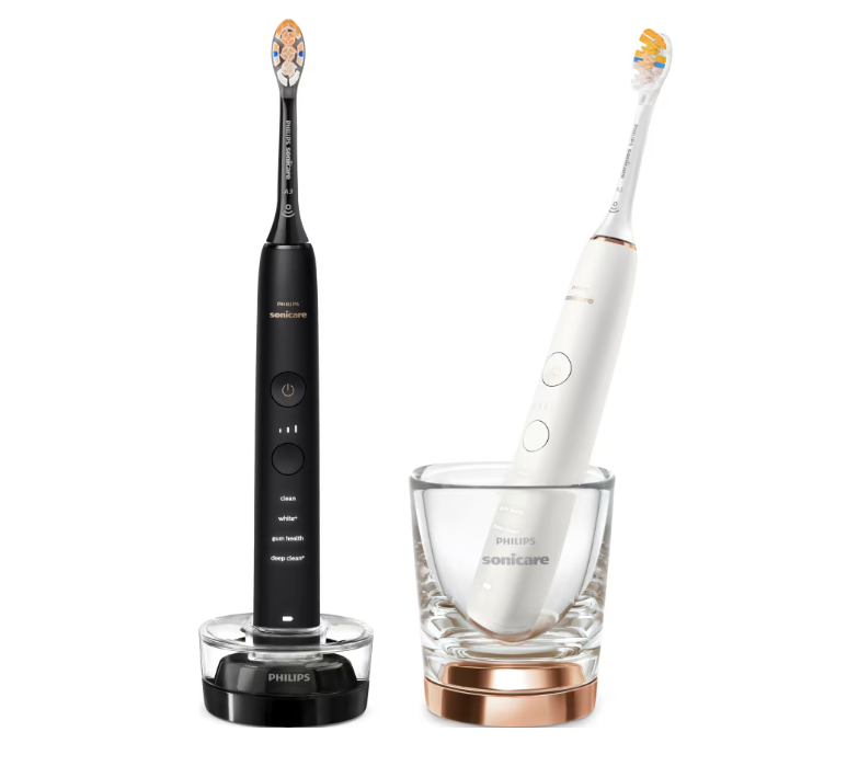 Set de doua periute sonice Philips Sonicare HX9914/69 Diamond Clean - imagine 3