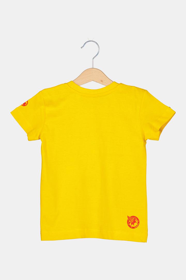 TSHIRT CASUAL C CAL PEGAS YELLOW-10 - imagine 3