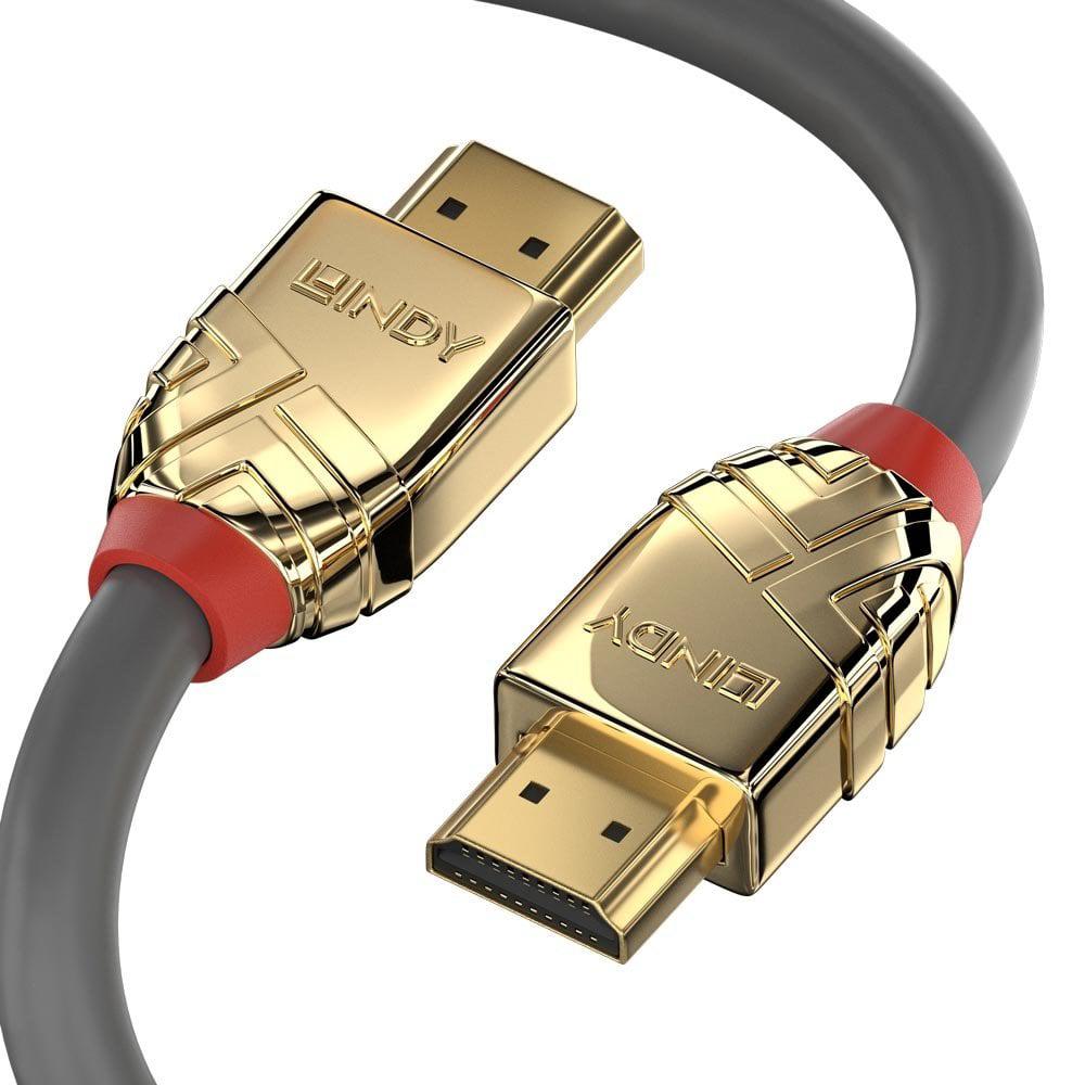 Cablu Lindy LY-37865, High Speed HDMI, 7.5m, Gold Line - imagine 3