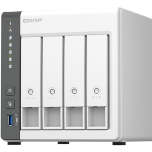 NAS QNAP 433 4-Bay, CPU ARM 2.0GHz Quad core, RAM