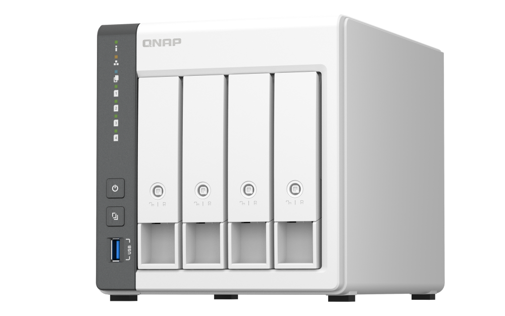 NAS QNAP 433 4-Bay, CPU ARM 2.0GHz Quad core, RAM
