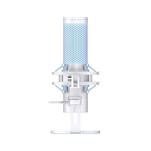 Microfon HyperX QuadCast 2 Frost, tip Condenser, USB, LED backlight, - imagine 4