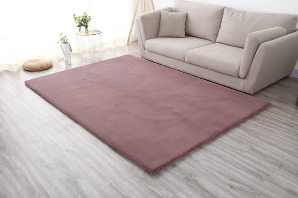 Covor Heinner Shaggy soft blanita Mov 50x90 cm - imagine 3