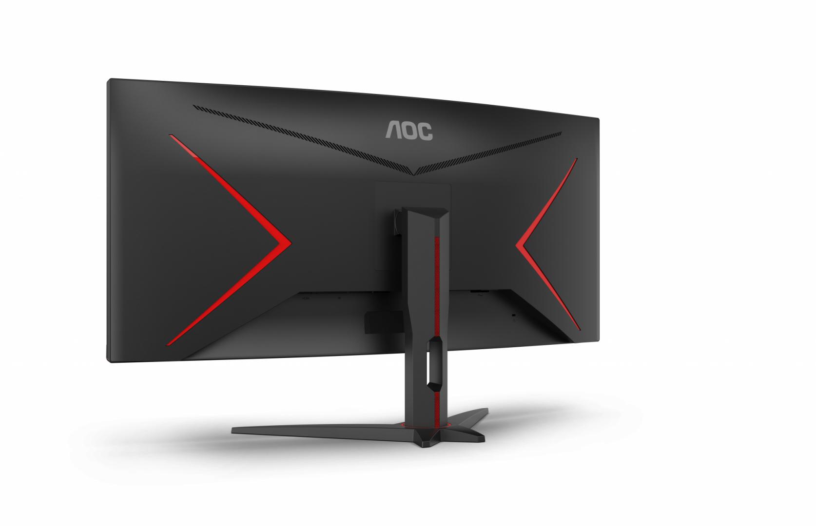 Monitor Gaming AOC CU34G2XE/BK, 34", 3440 x 1440 pixeli, Black, - imagine 10